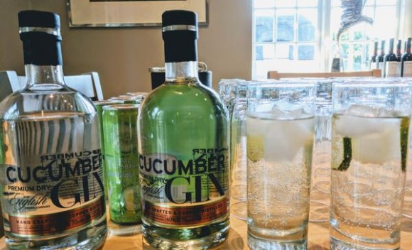 cucumber gin by The English Drinks Company